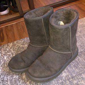 Gray UGG boots